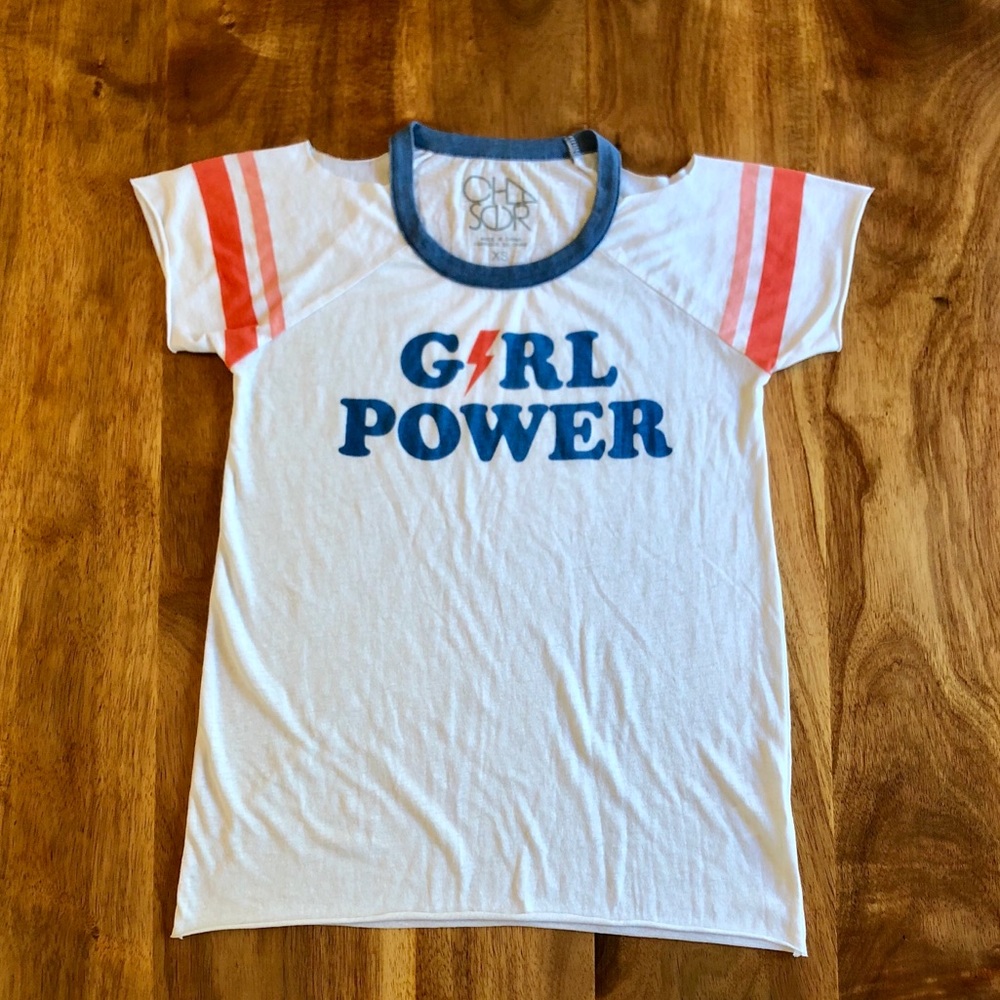 Chaser LA cold shoulder tee